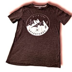 Old Navy boy tee dark Gray Size XL